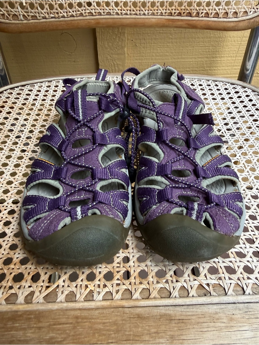KEEN Whisper Waterproof Sport Sandals Purple Gray Women’s Size 8.5